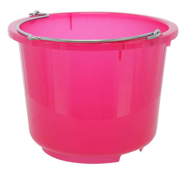 Våd lukke Fæstning Plast spand i pink - Spand 12 l - Kvalitets spand til vand mælk osv.
